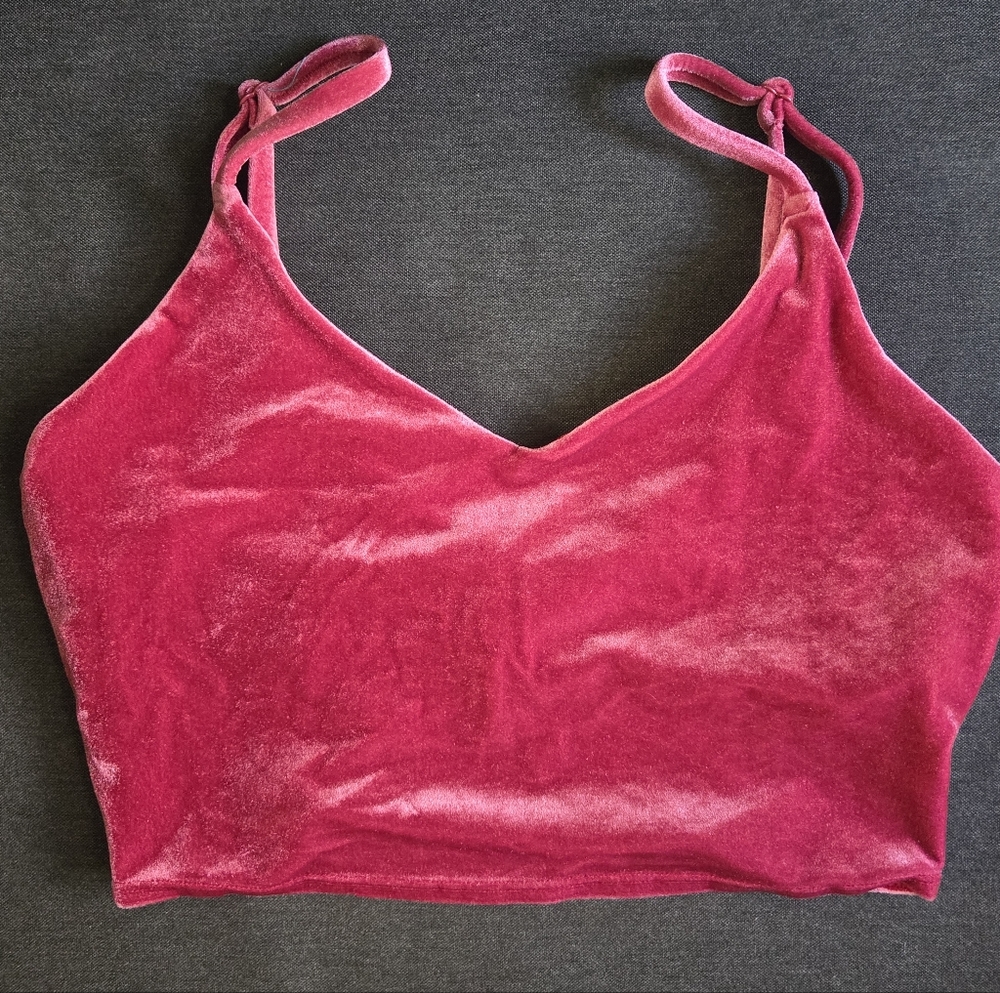 Athleta Velvet Pink Sports Bra